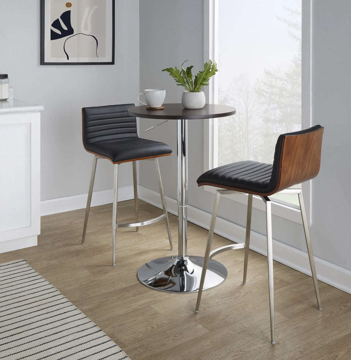 Adjustable Contemporary Bar Table by HouseOfZazla