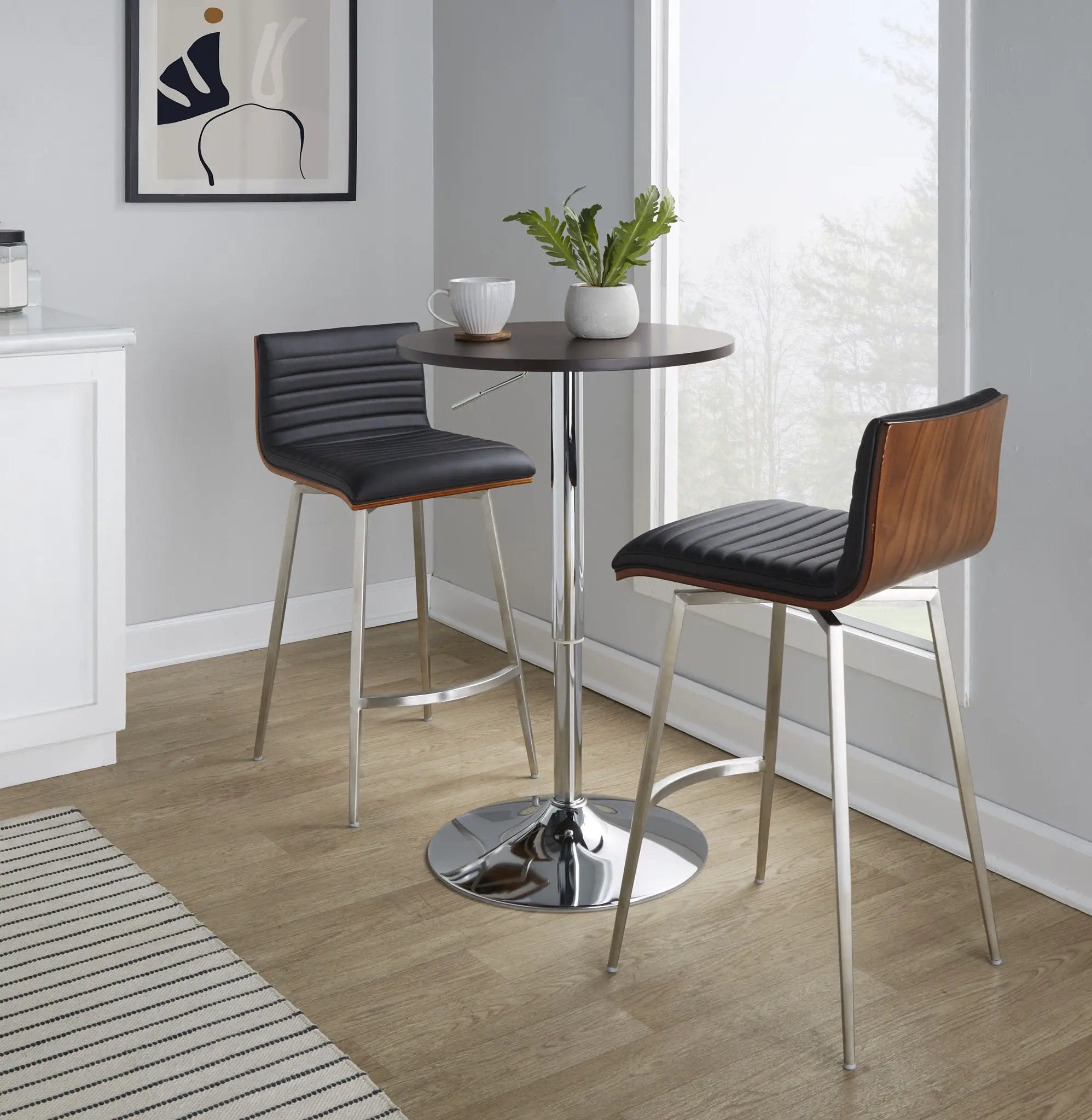 Adjustable Contemporary Bar Table by HouseOfZazla