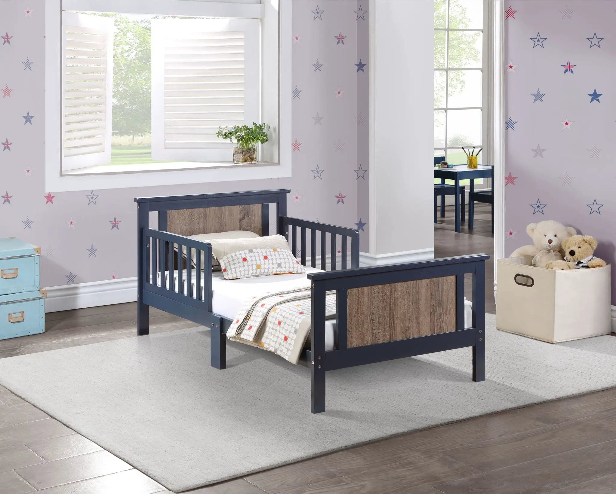 Connelly - Reversible Panel Toddler Bed by HouseOfZazla