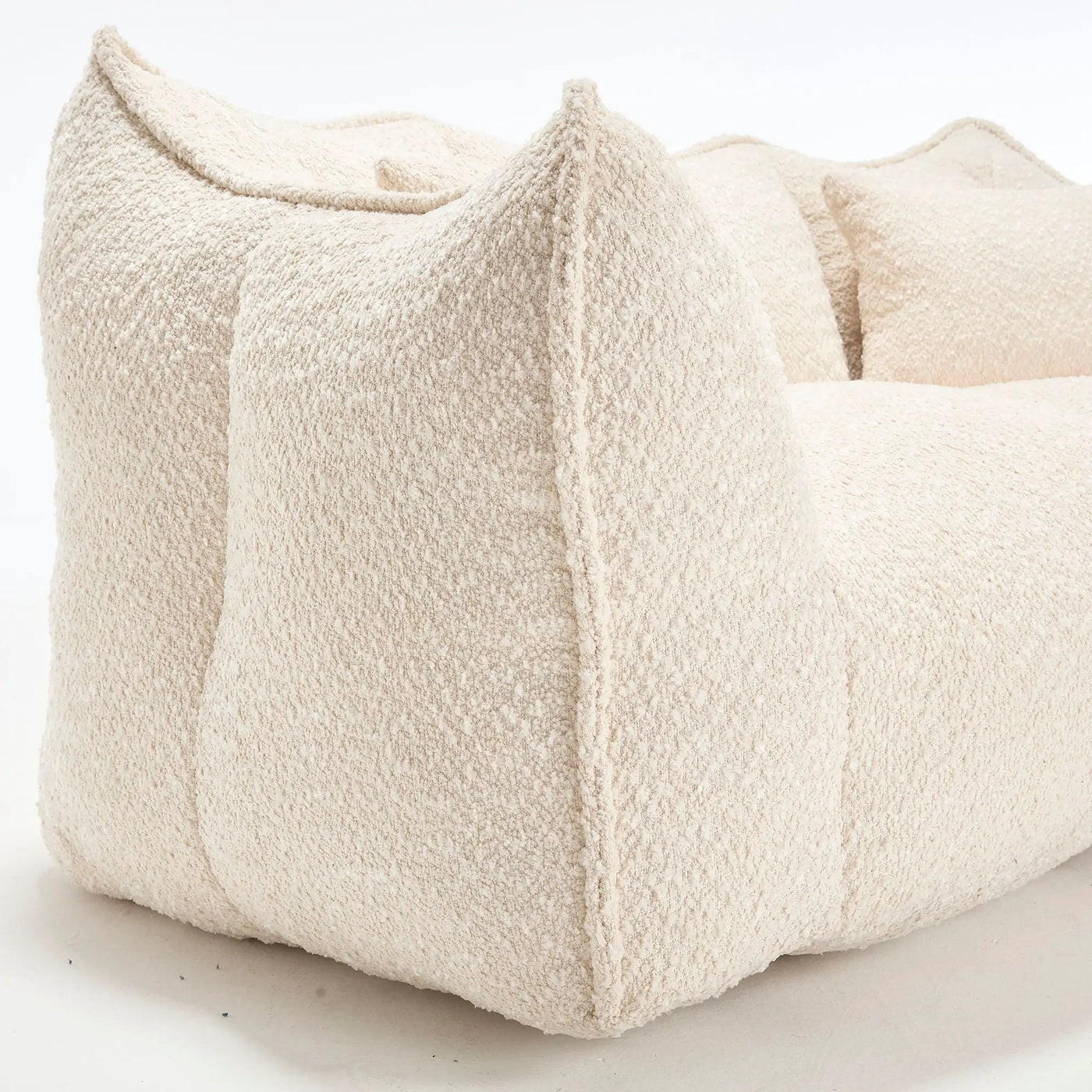 Comfortable Dual Beanbag Chair With High Resilience Foam Core For 2 People by HouseOfZazla