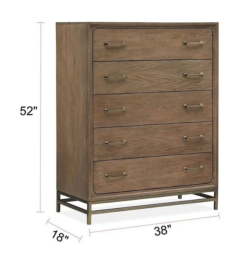 Lindon - Drawer Chest - Belgian Wheat, photo 2 of 7
