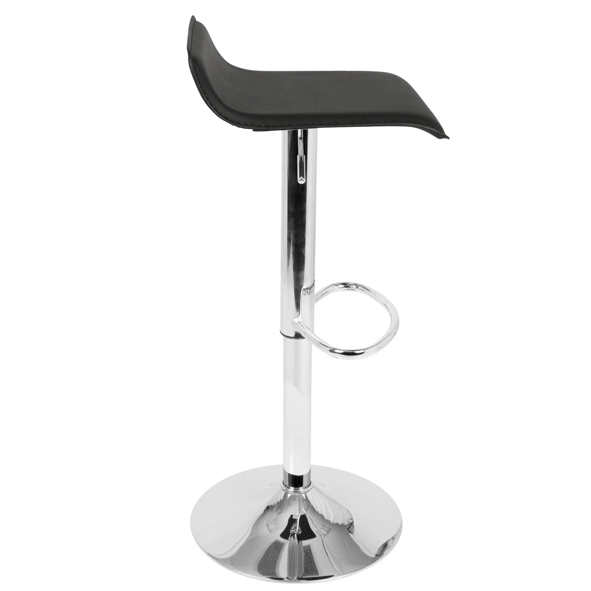 Ale - Contemporary Adjustable Barstool (Set of 2) by HouseOfZazla