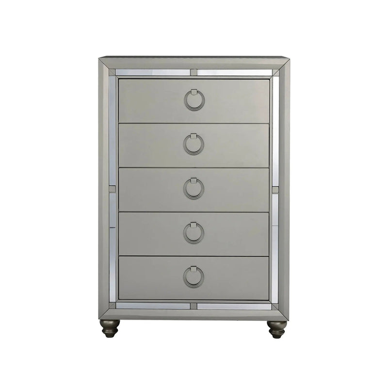 Chloe - Chest - Gemstone Silver by Unique Piece Furniture