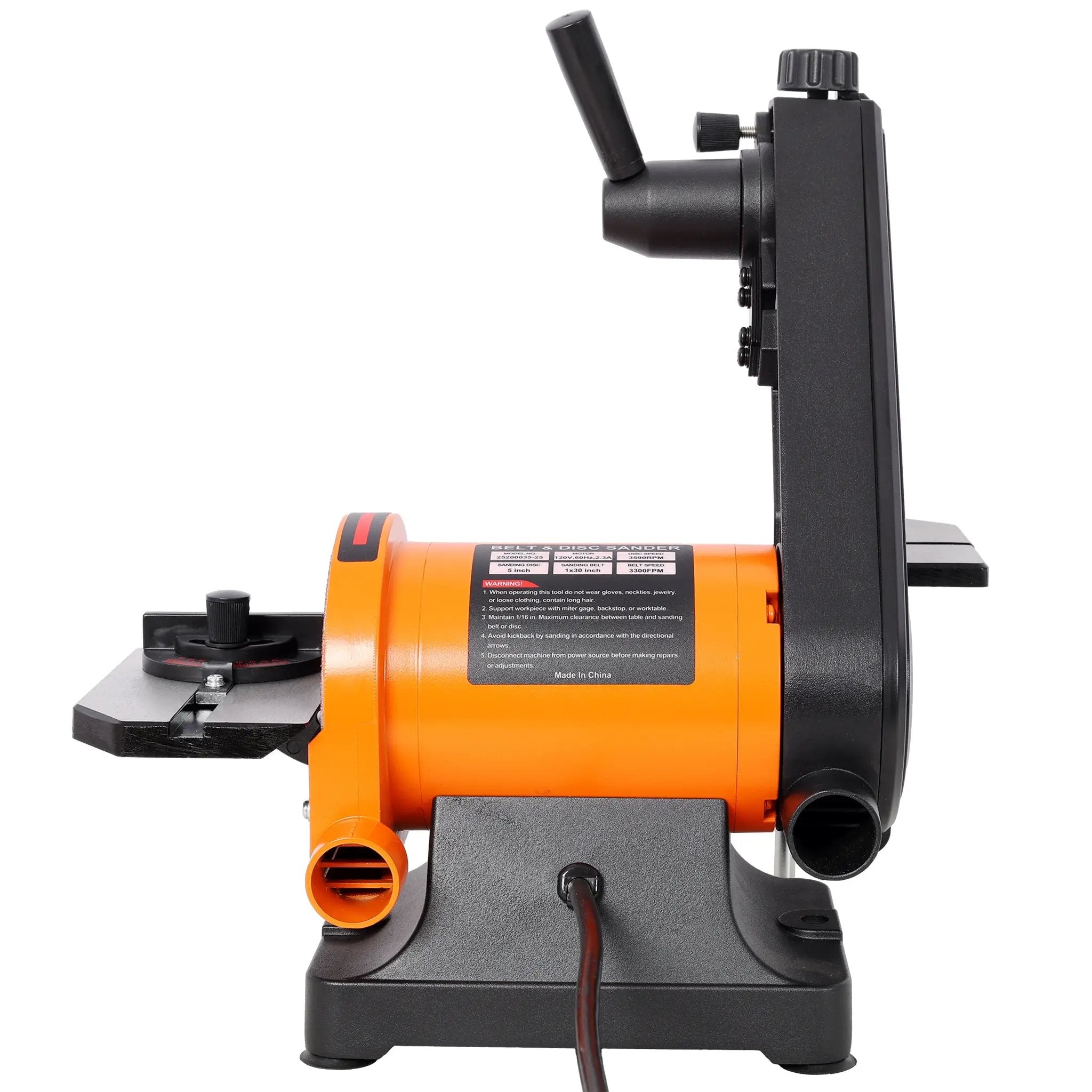 1x30 Inch Bench Belt Sander with 5 Inch Disc by HouseOfZazla