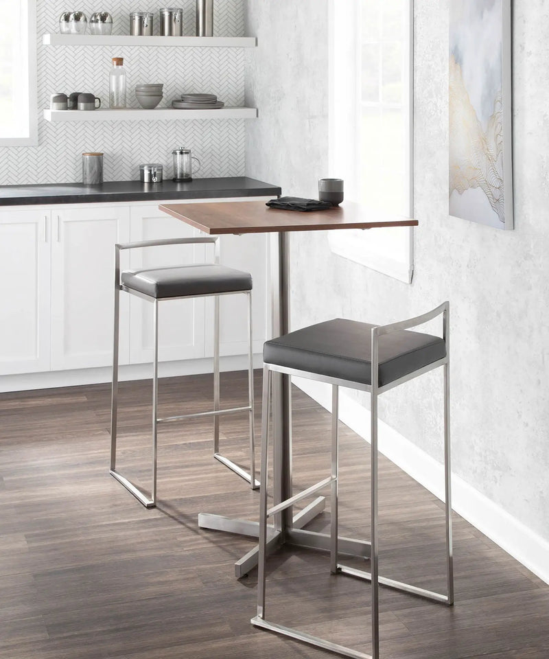 Fuji - Contemporary And Elegant Design Stackable Barstool by Unique Piece Furniture