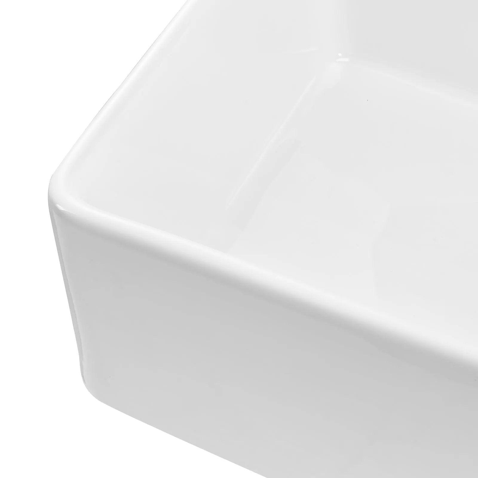 33.5x20 in Farmhouse Sink Undermount Kitchen Single Bowl Basin Fireclay by HouseOfZazla