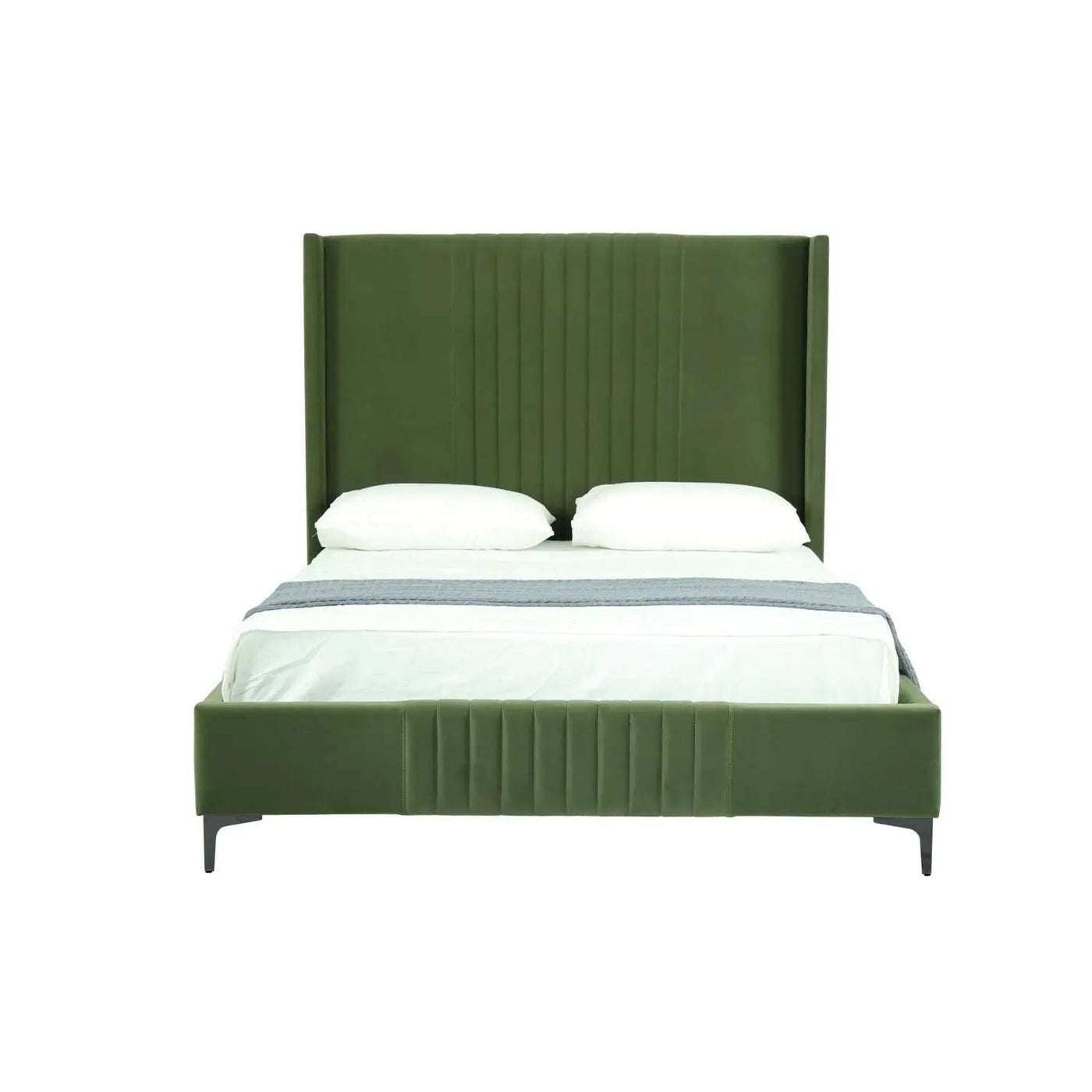 Promenade - Bed With Upholstered Headboard And Slats by HouseOfZazla