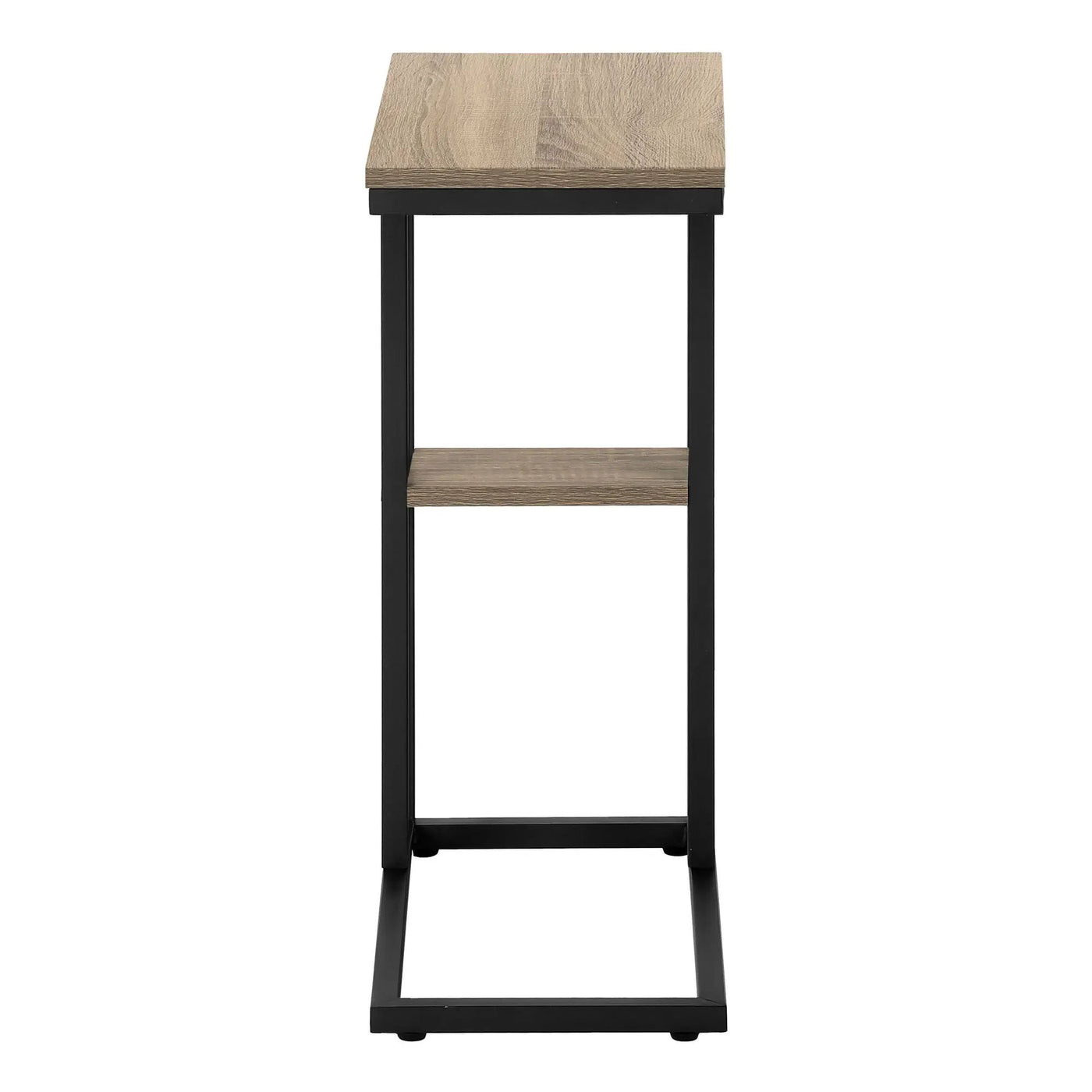 Accent Table, C - Shaped, Marble Look Contemporary & Modern Convenient Design by Unique Piece Furniture