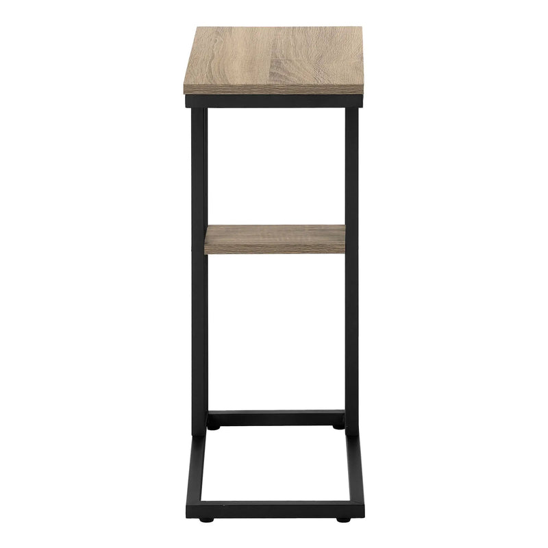 Accent Table, C - Shaped, Marble Look Contemporary & Modern Convenient Design by Unique Piece Furniture