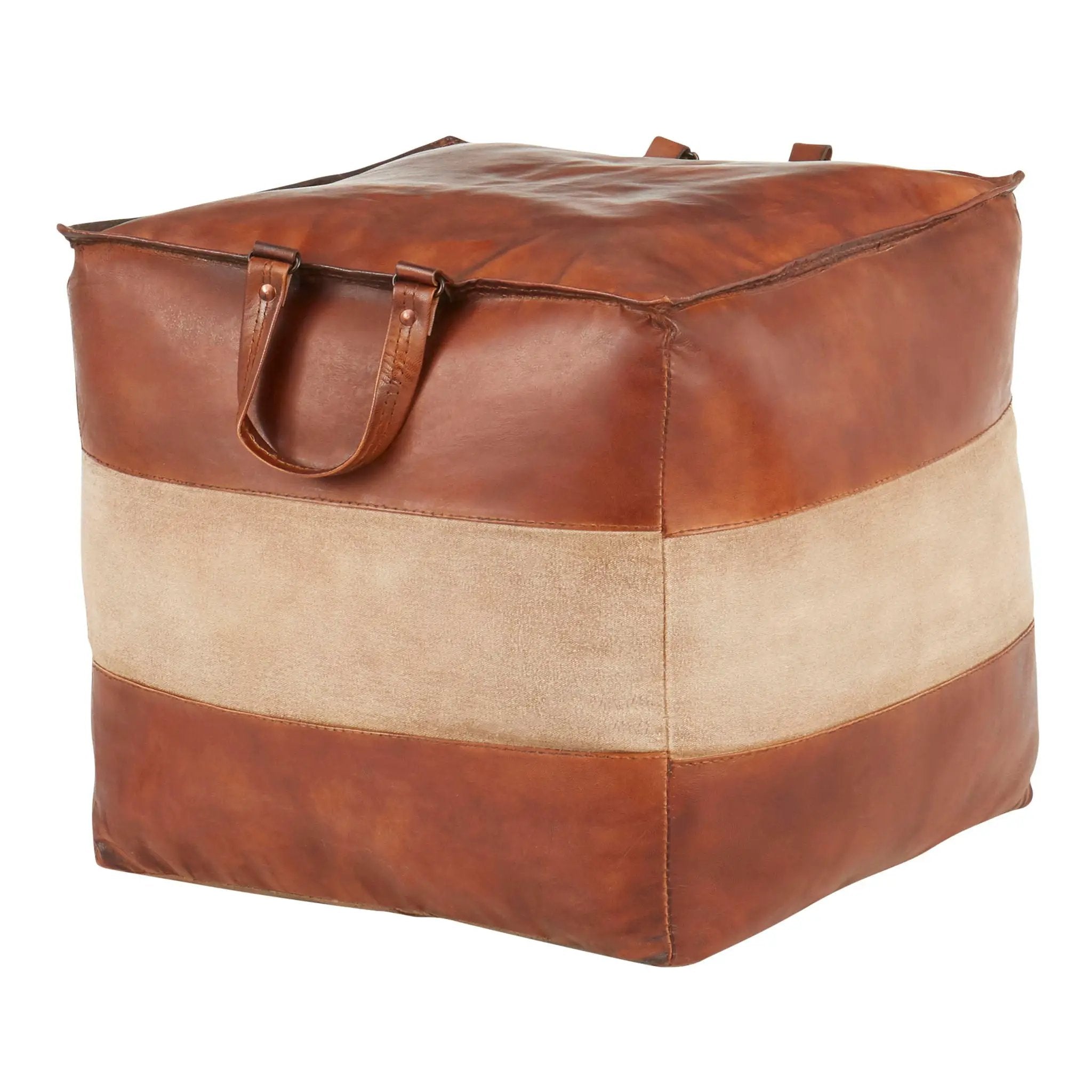 Cobbler - Industrial Pouf by Unique Piece Furniture