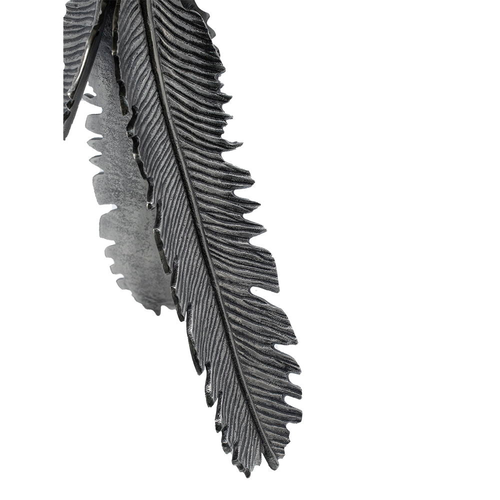 Leaf Side Table with Nature-Inspired Design - Silver, photo 2 of 19