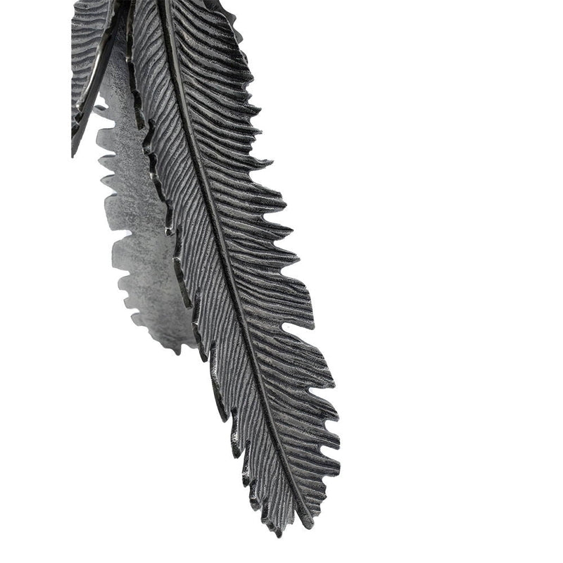 Leaf Side Table with Nature-Inspired Design - Silver, photo 2 of 19
