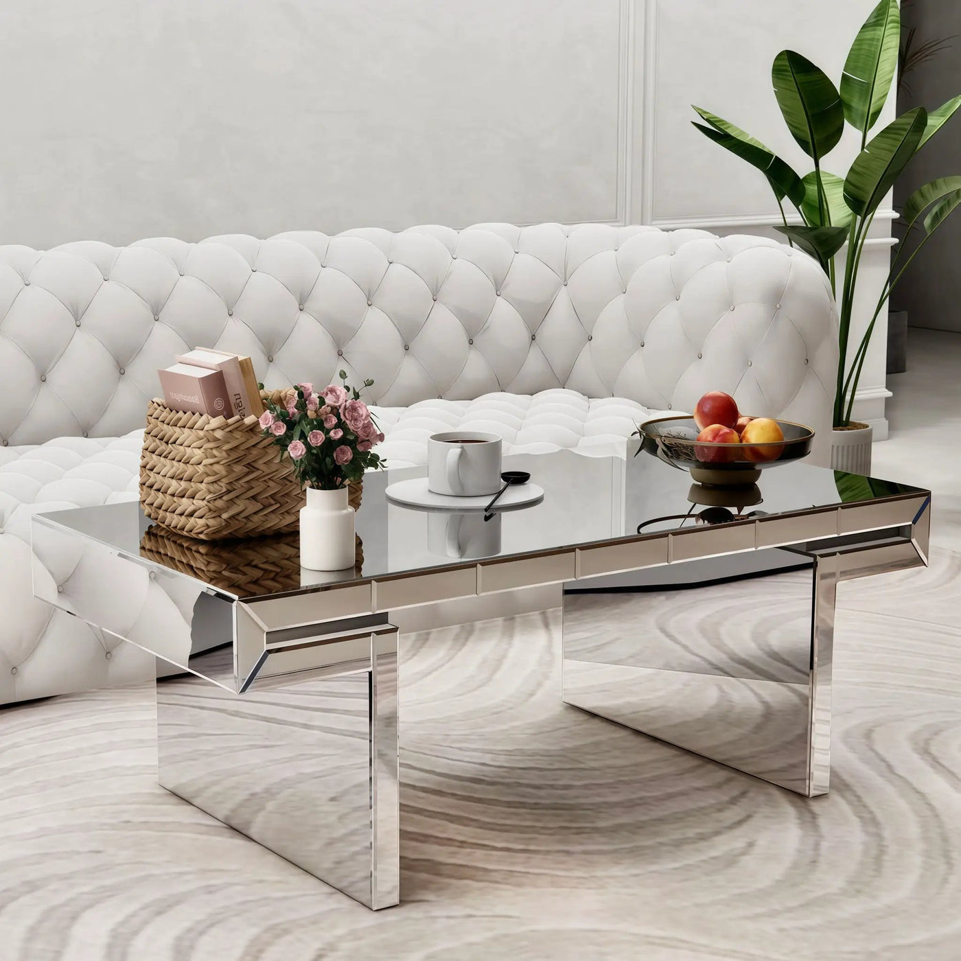 American Vintage Industrial Coffee Table, Double Tier Design by HouseOfZazla