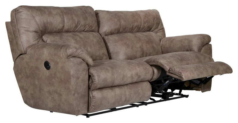Hollins - 88" Power Reclining Sofa - Coffee by Unique Piece Furniture