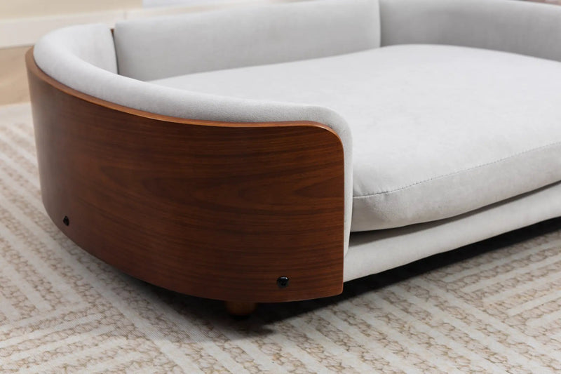 Scandinavian Style Elevated Dog Bed Pet Sofa by HouseOfZazla
