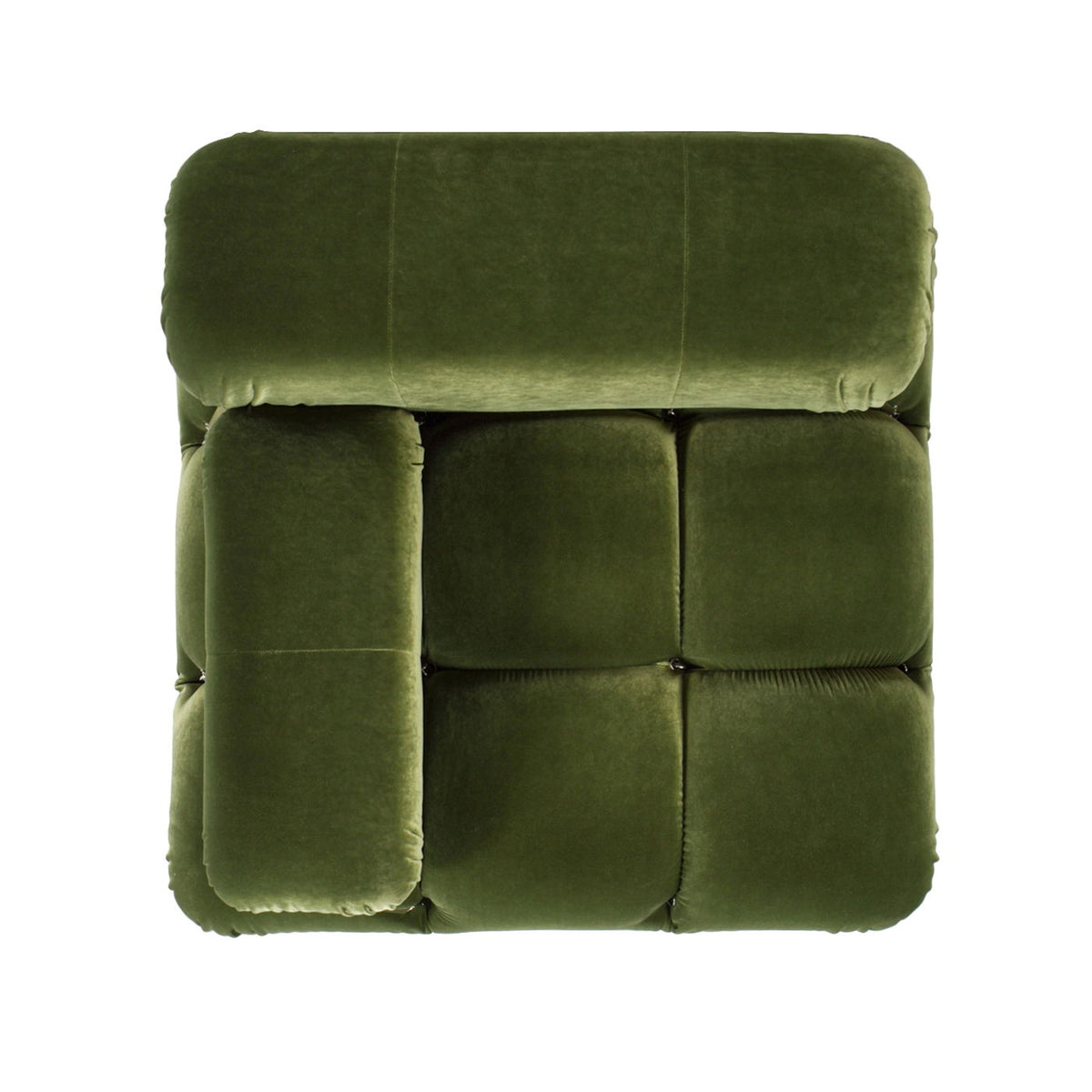 Bubble Modular Modern Lounge Arm Chair with Eucalyptus Frame - White, Green, or Orange, photo 6 of 22
