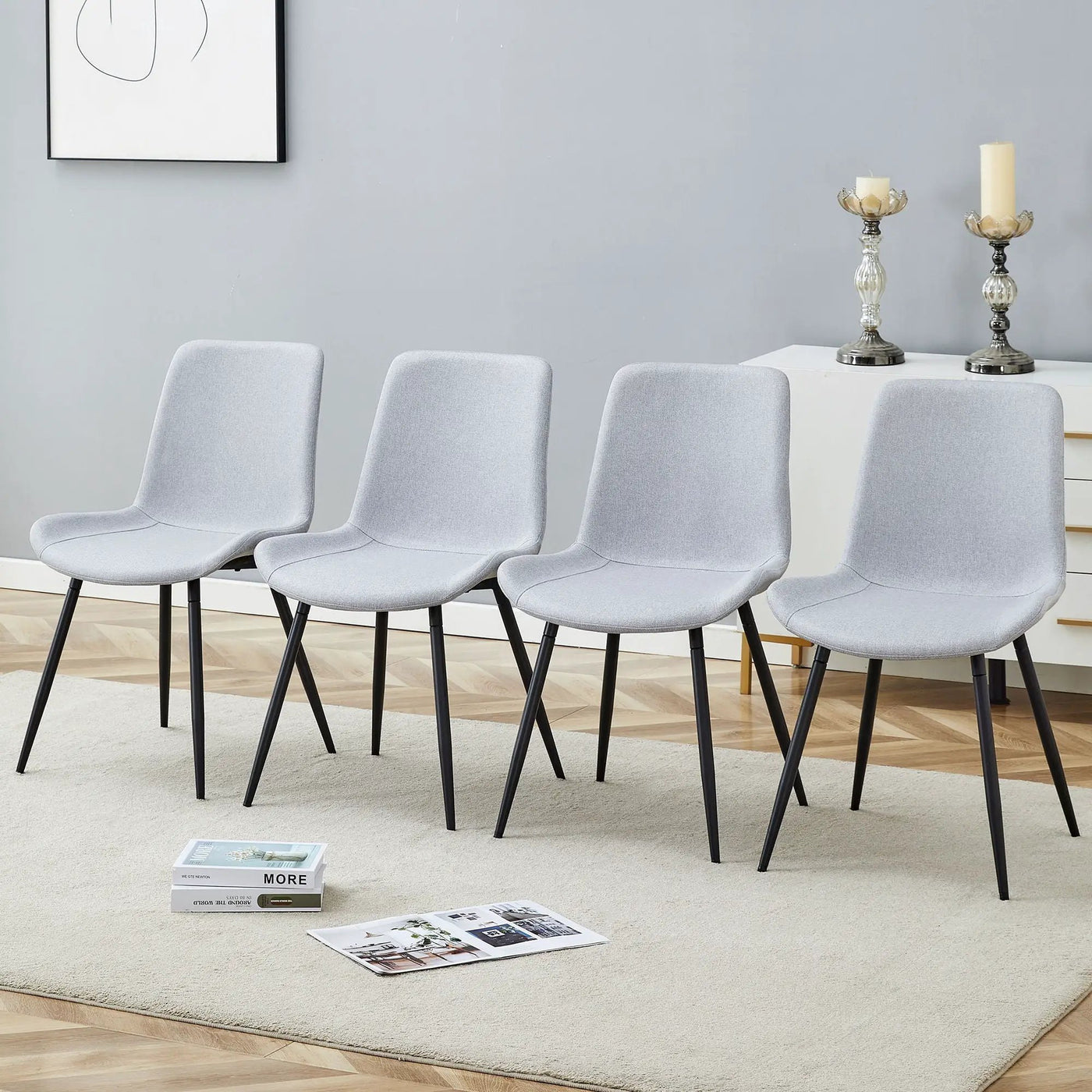 Modern Medieval Style Restaurant Cushioned Chairs With Suede Backrests by HouseOfZazla