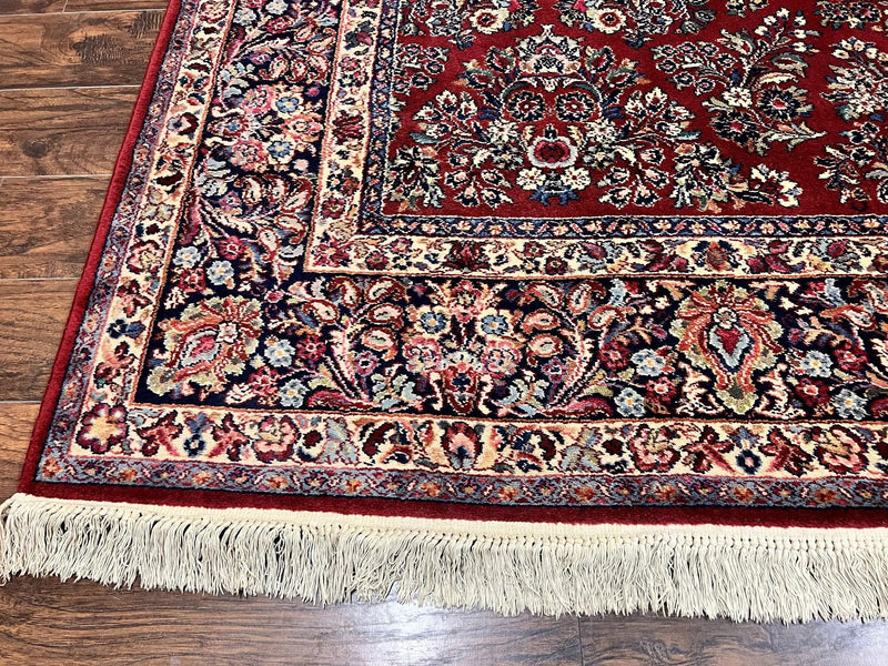 Karastan Rug 10x18 Red Sarouk #785, Wool Karastan Carpet, Original 700 Series, Vintage Discontinued Large Oriental Rug by Jewel Rugs