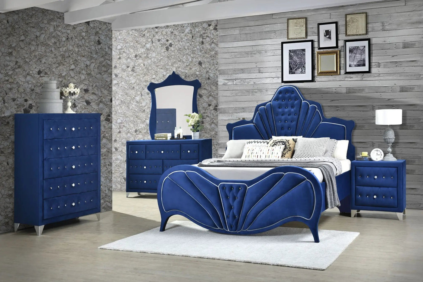 Dante - Bed by Unique Piece Furniture