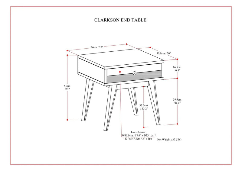 Clarkson - Rustic Table by HouseOfZazla