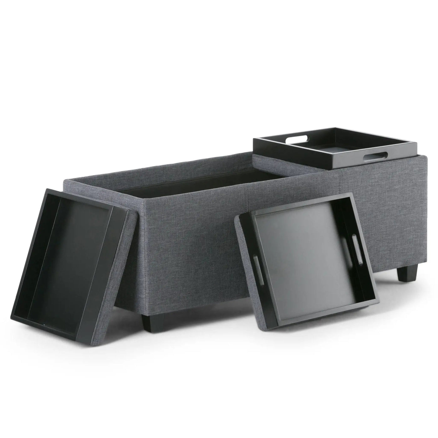Avalon - Upholstered Storage Ottoman by HouseOfZazla