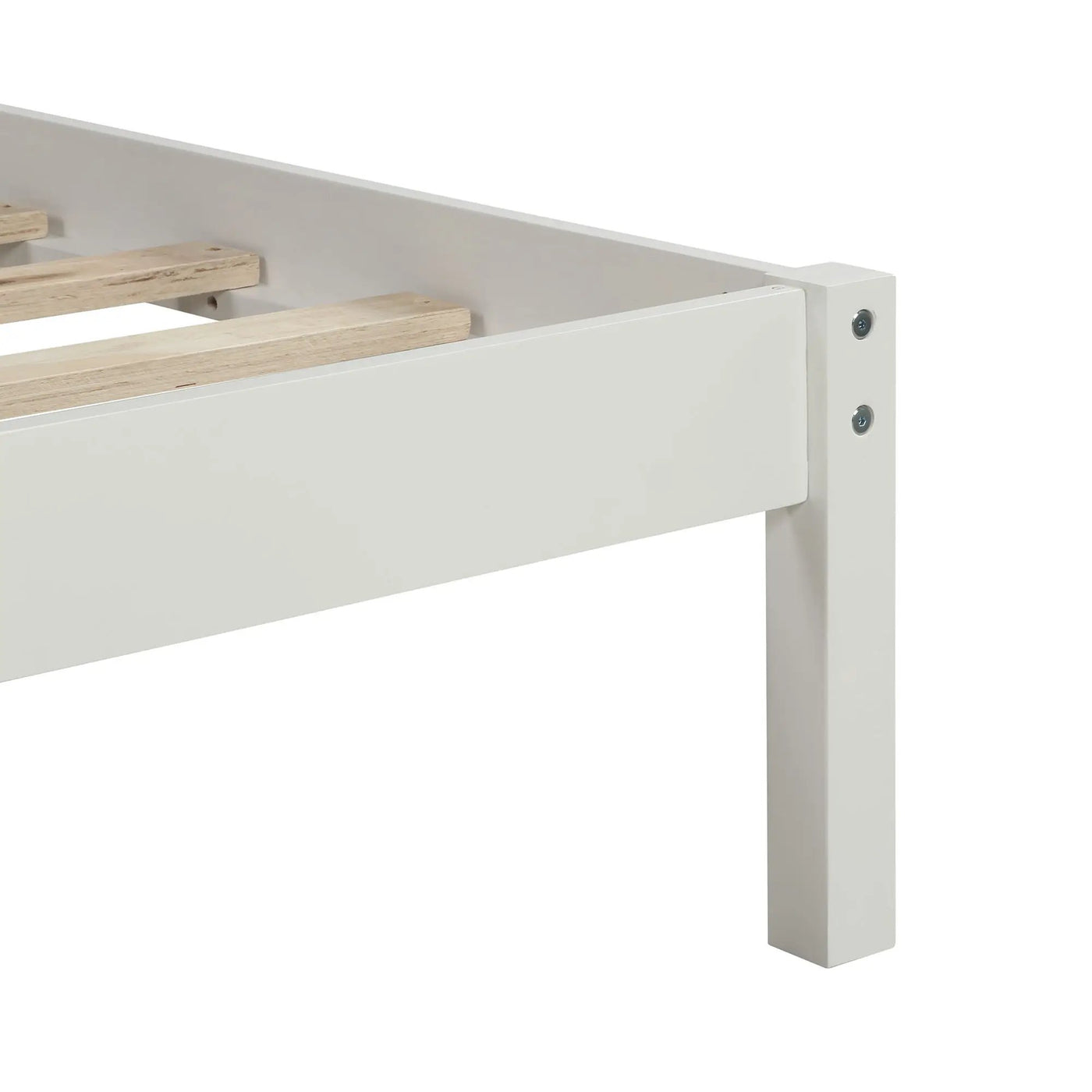 Platform Bed Frame With Headboard by HouseOfZazla