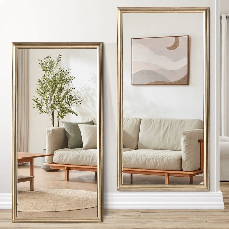 Full-Body Floor Mirror With Frame by HouseOfZazla