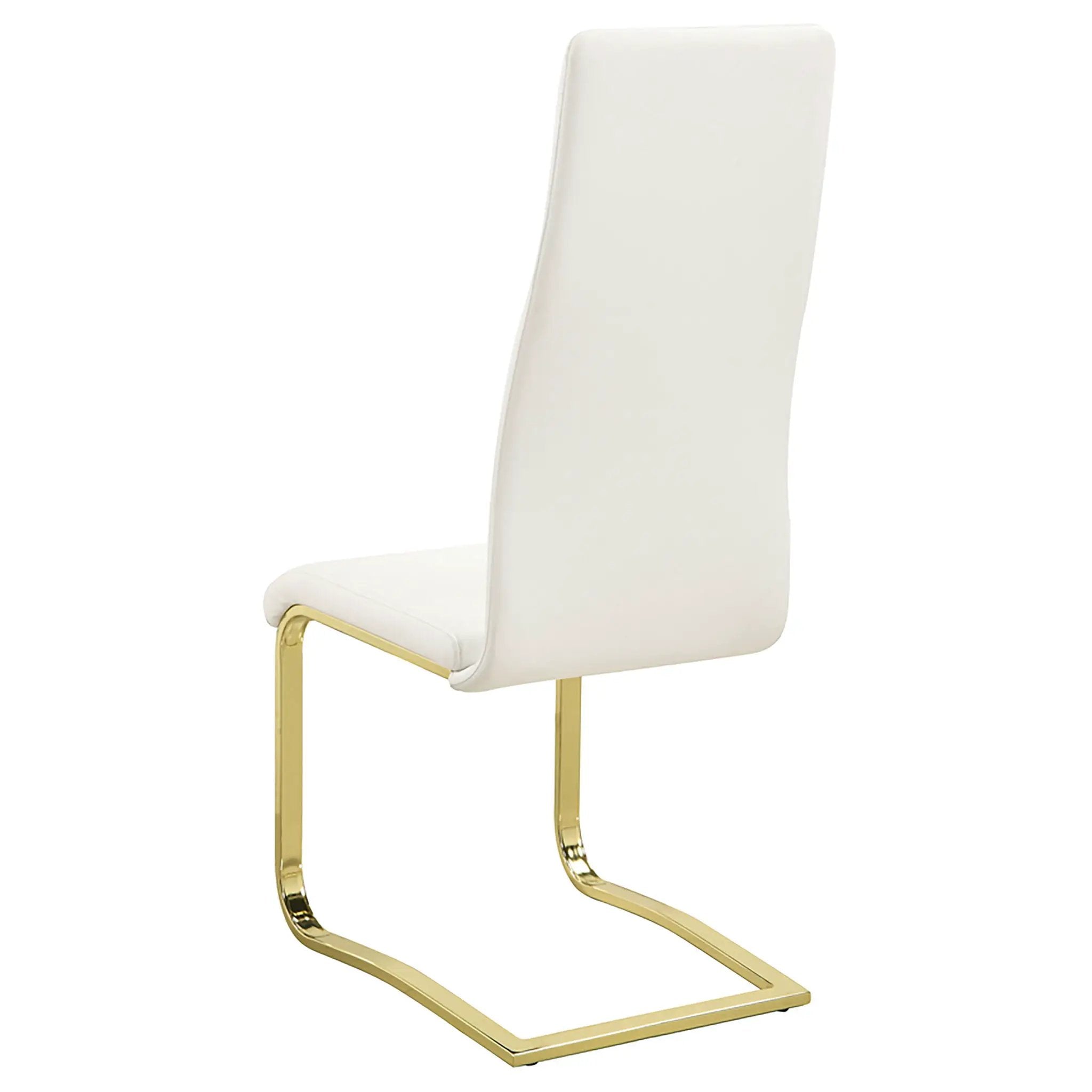Montclair Upholstered Dining Side Chair White (Set of 4) by Unique Piece Furniture