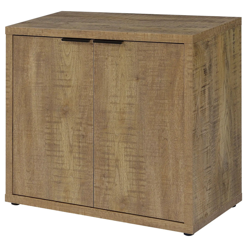 Pepita 2-door Engineered Wood Accent Cabinet Mango Brown by Unique Piece Furniture