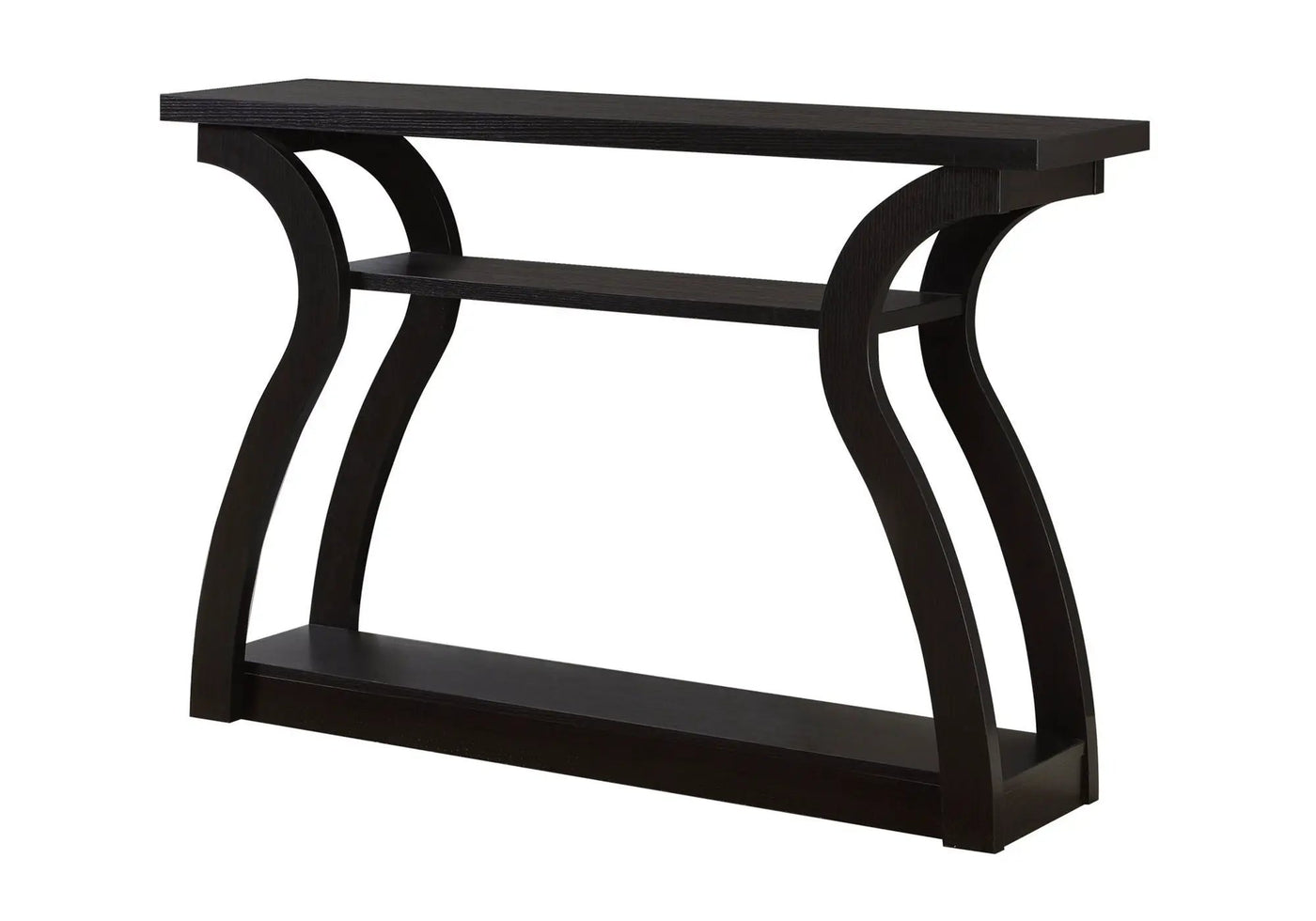 Accent Console Table For Entryway, Unique Curved Design by HouseOfZazla