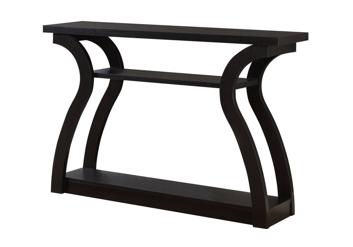 Accent Console Table with Unique Curved Design – Multiple Colors, photo 2 of 16