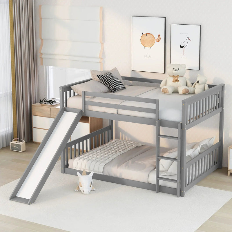Bunk Bed With Slide And Ladder by HouseOfZazla