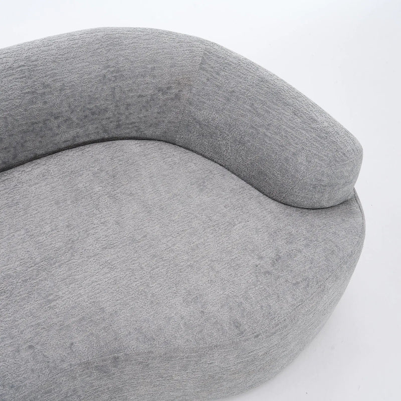 4 Seater Sofa With Fabric, 30D, 60 Hardness Full Sponge, 4 Pillow For Living Room, Home Furniture Sleeper Sectional Sofa For Apartment by Unique Piece Furniture