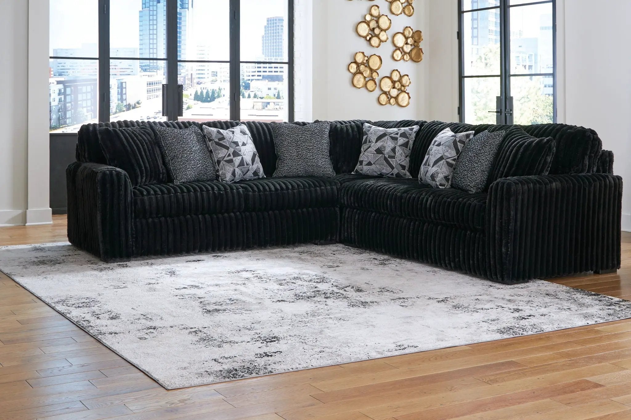 Midnight-Madness - Sectional by Unique Piece Furniture