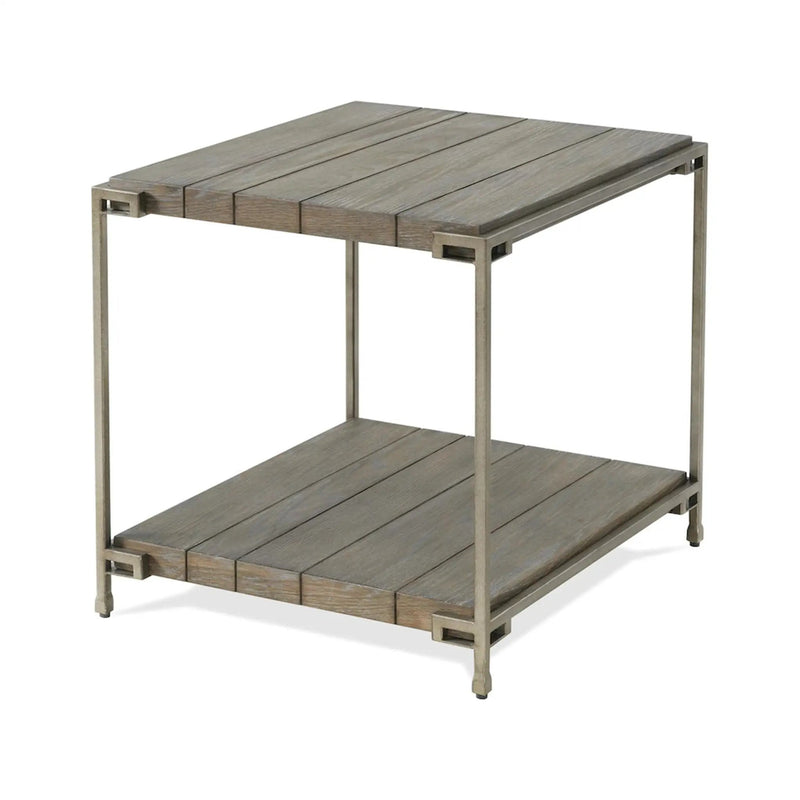 Corbeta 3-Piece Metal Frame Wood Living Room Coffee Table Set by HouseOfZazla