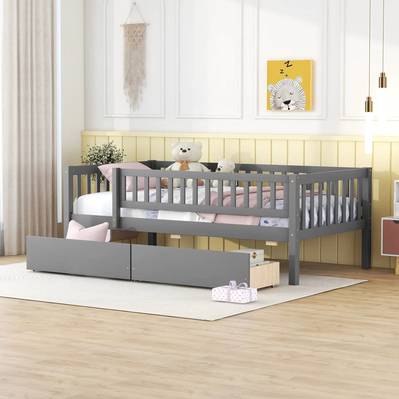 Multi Functional Wooden Daybed Bed by HouseOfZazla