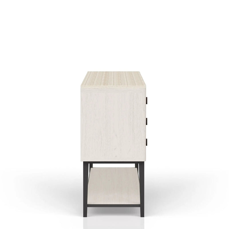 Server With Base - White