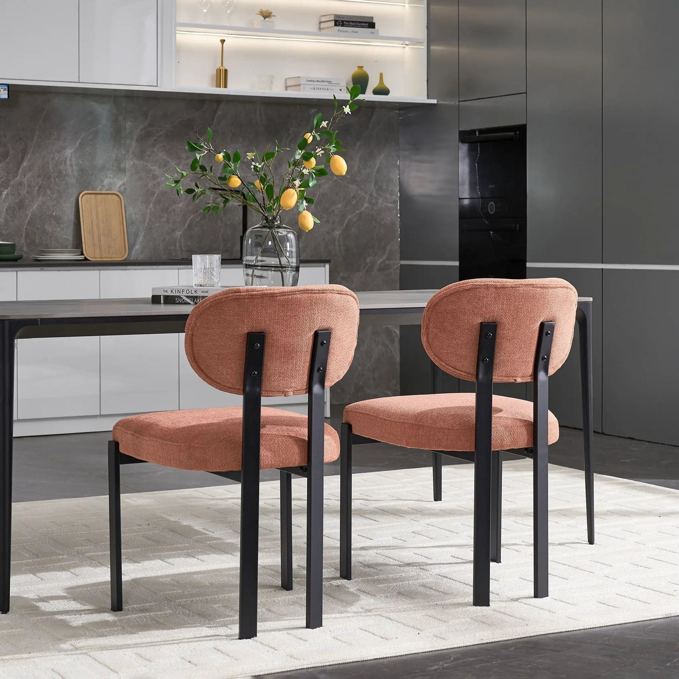 Dining Armless Chairs (Set of 2) by Unique Piece Furniture