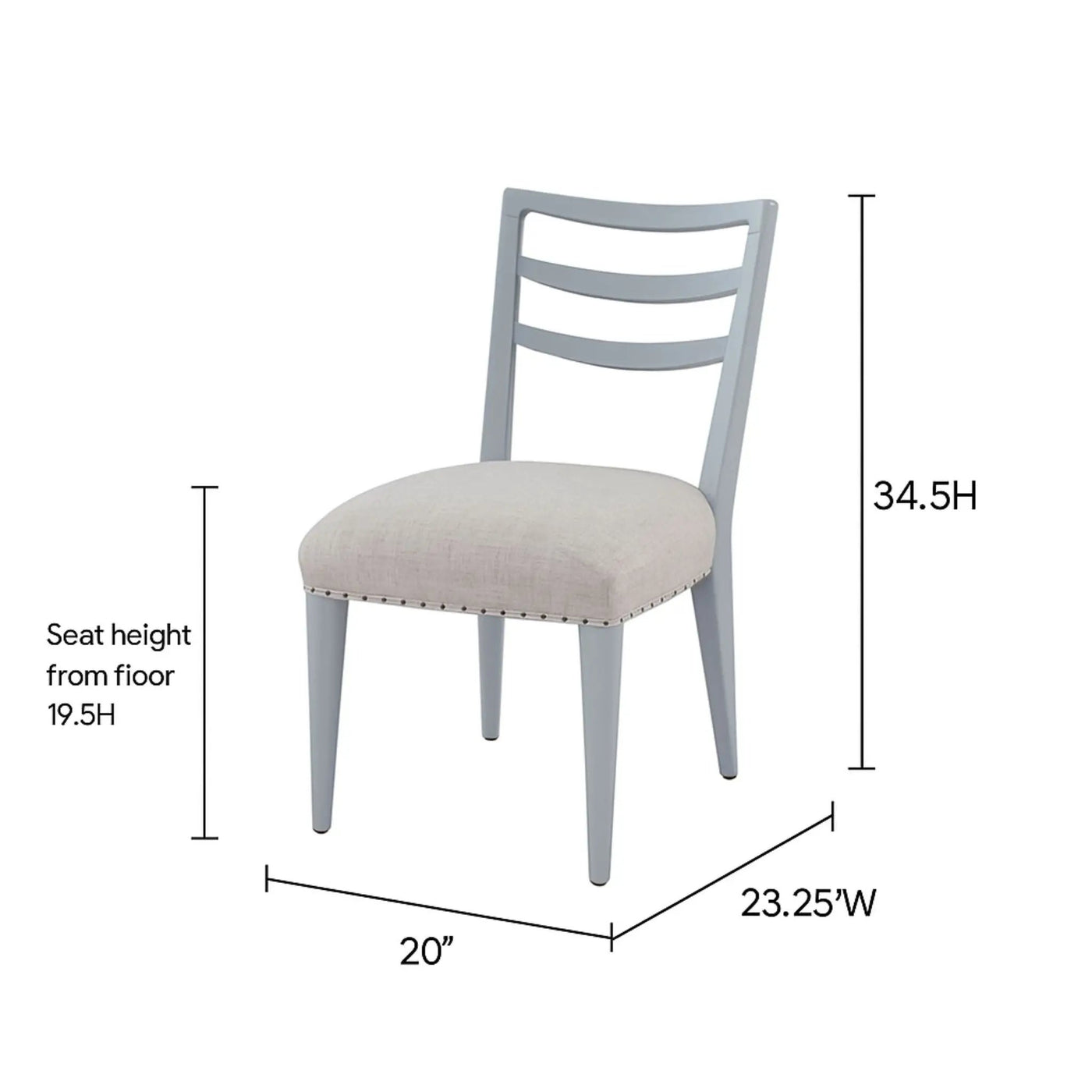 Ladderback Side Dining Chair (Set of 2) by HouseOfZazla