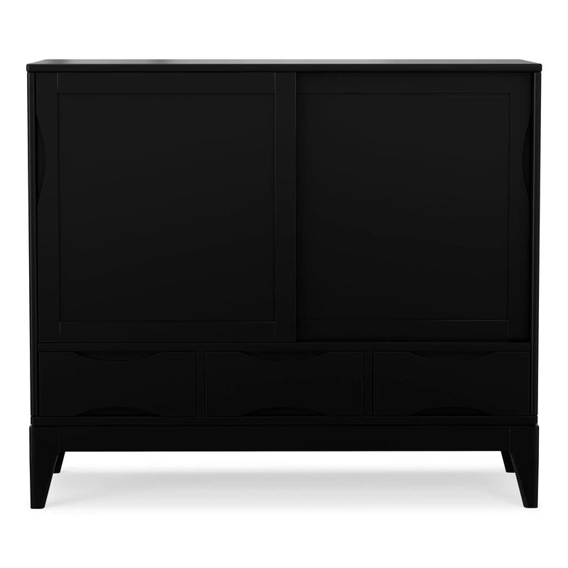 Harper - Storage Cabinet - Black by HouseOfZazla