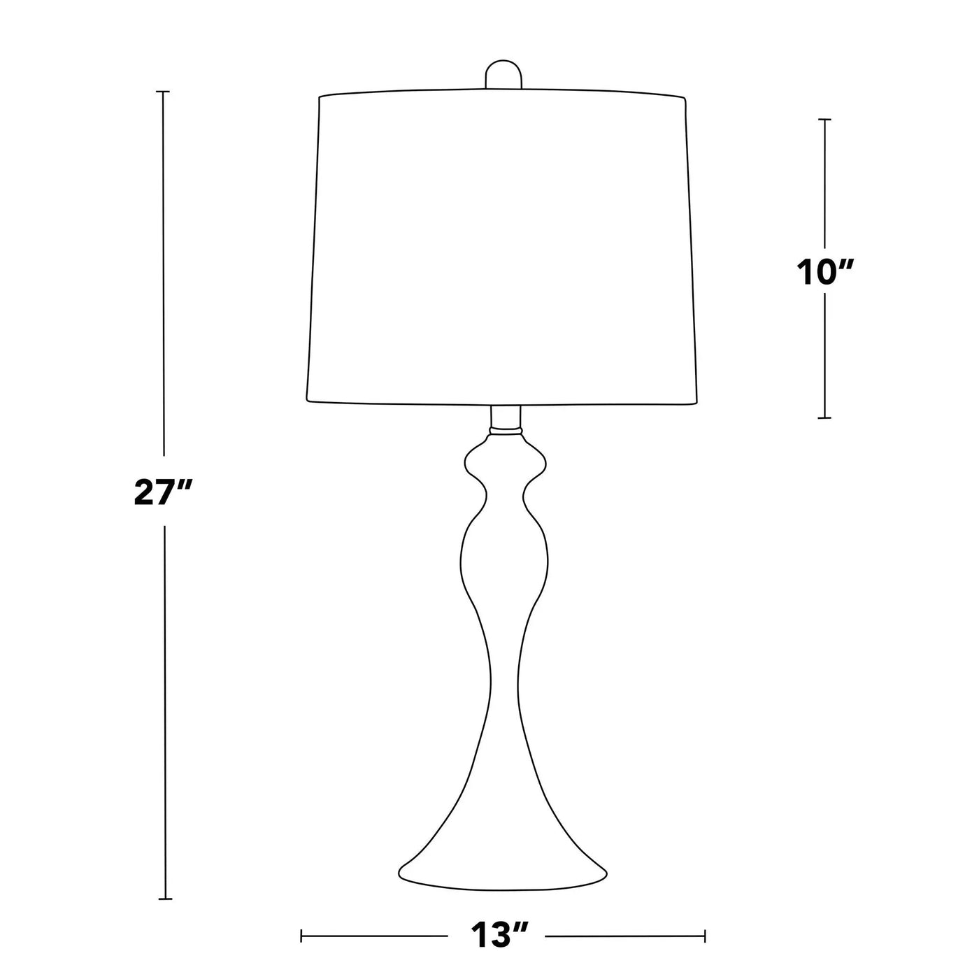 Ashland - Contemporary Table Lamp (Set of 2) by HouseOfZazla