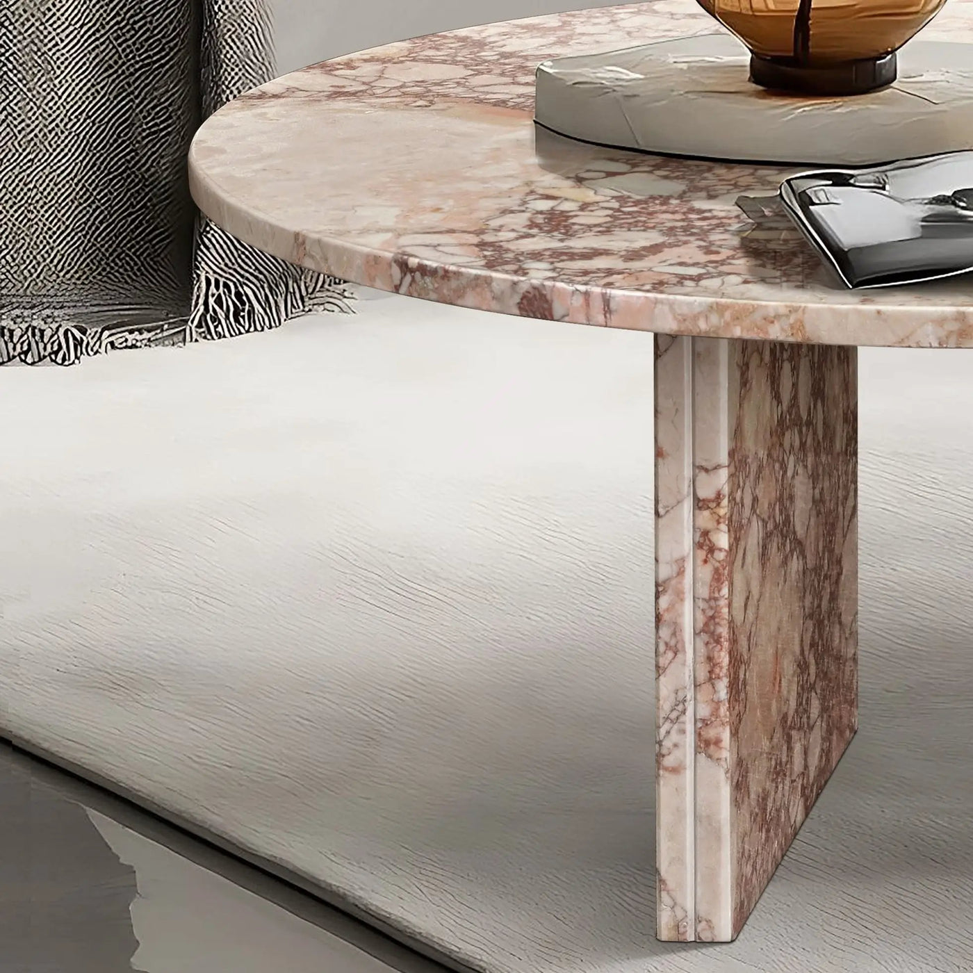 Luxury Coffee Table With Unique Veining, Unique Stone Design by Unique Piece Furniture