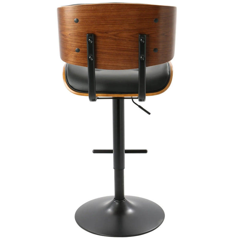 Lombardi - Mid Century Modern Adjustable Barstool by Unique Piece Furniture
