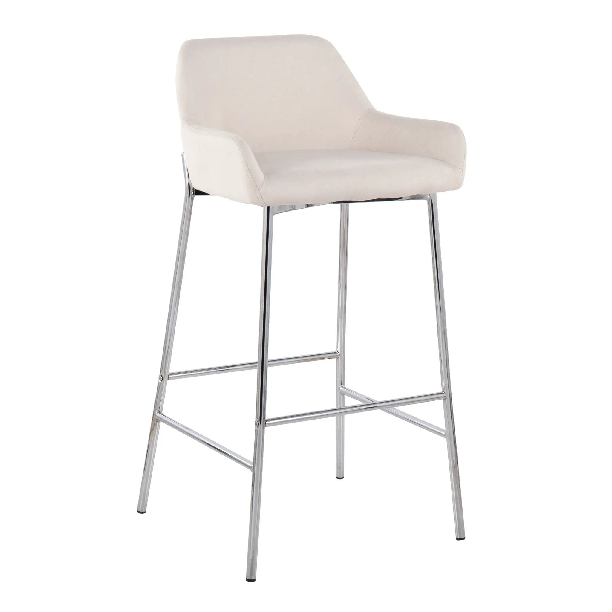 Daniella - Contemporary Fixed Height Bar Stool (Set of 2) by Unique Piece Furniture