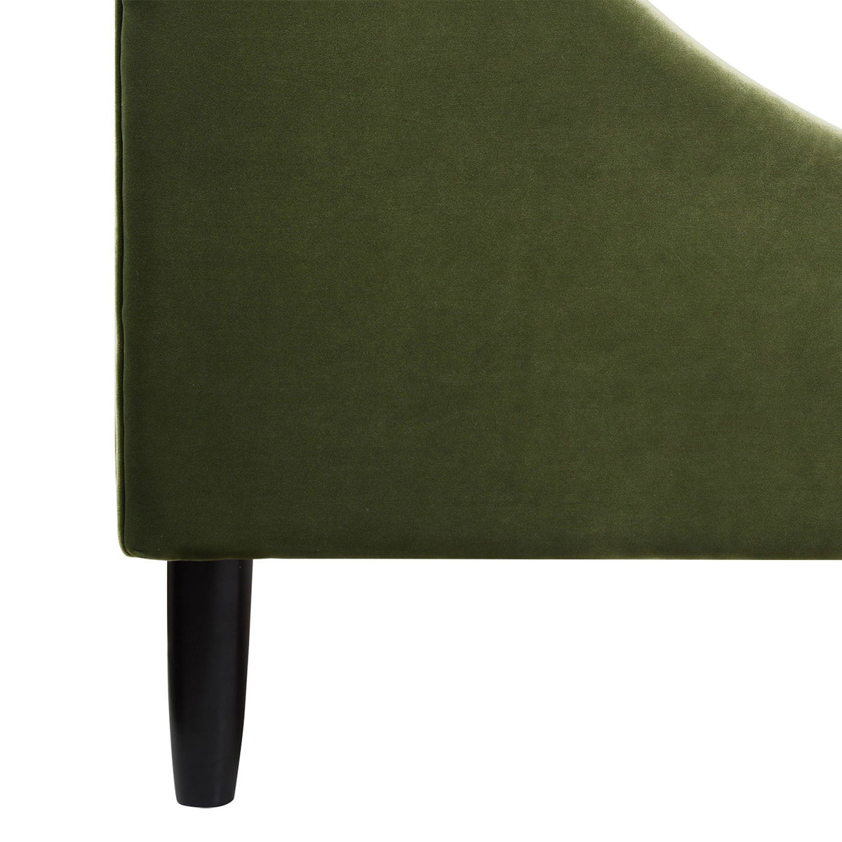 Vertical Tufted Modern Headboard Platform Bed Set with Upholstered Finish - Multiple Colors, photo 22 of 40