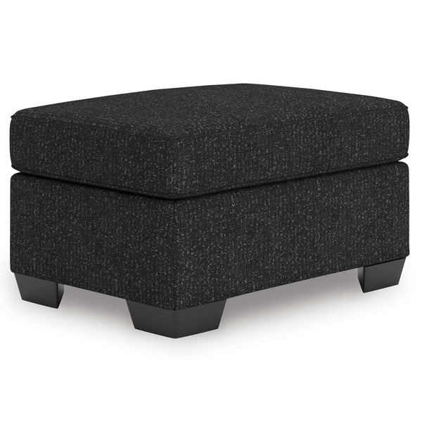 Jasmine Peaks - Ottoman - Coal