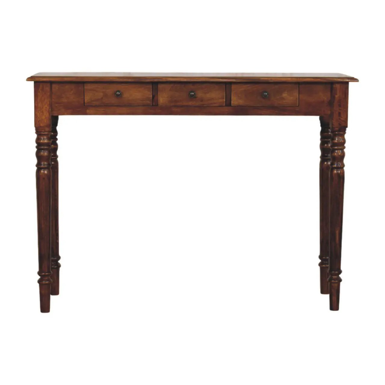 Turned Legs Drawer Console Table by Unique Piece Furniture
