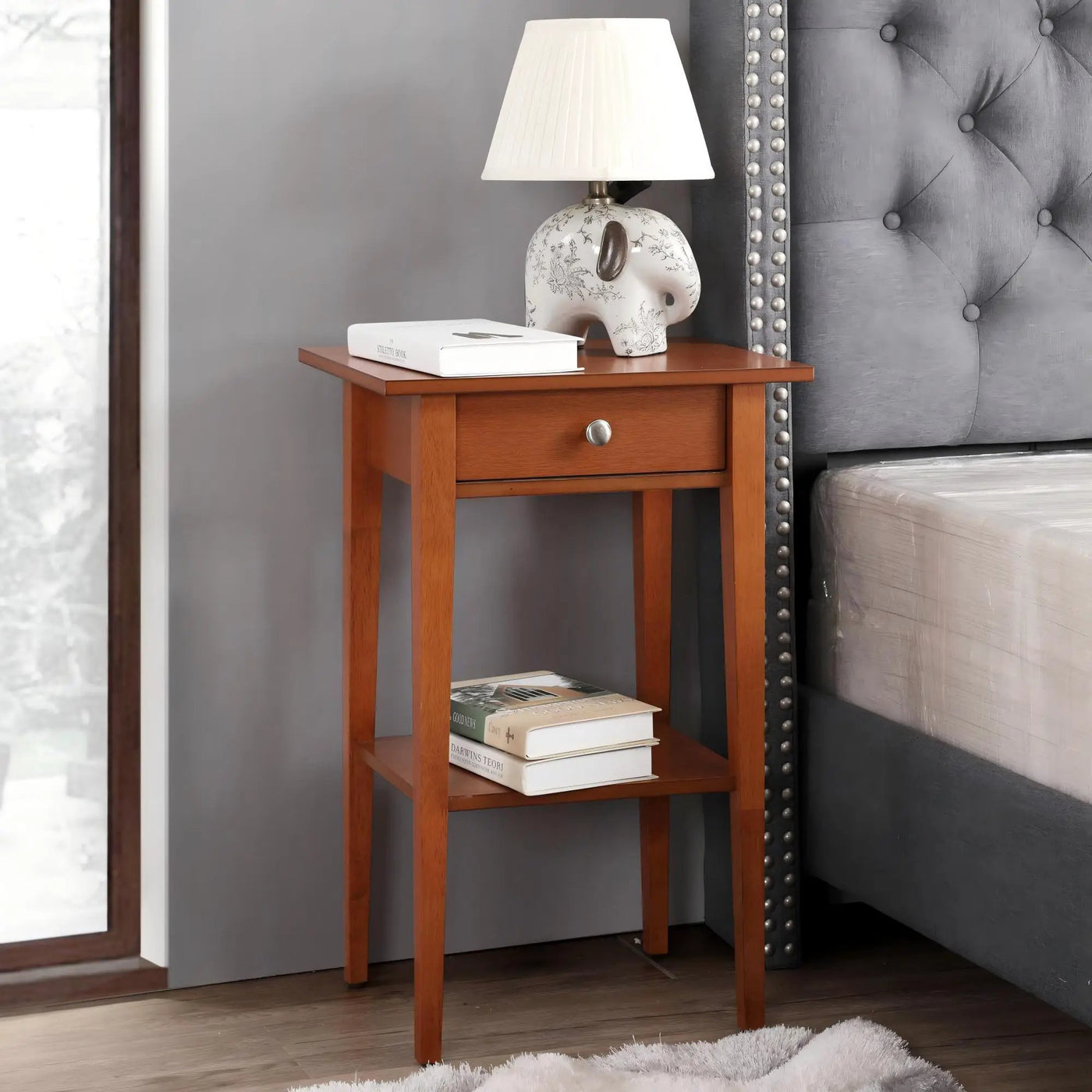 High Quality Wood Nightstand by HouseOfZazla