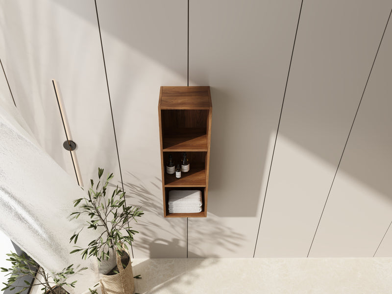 12 Inch Small Wall Mounted Storage Shelves by HouseOfZazla