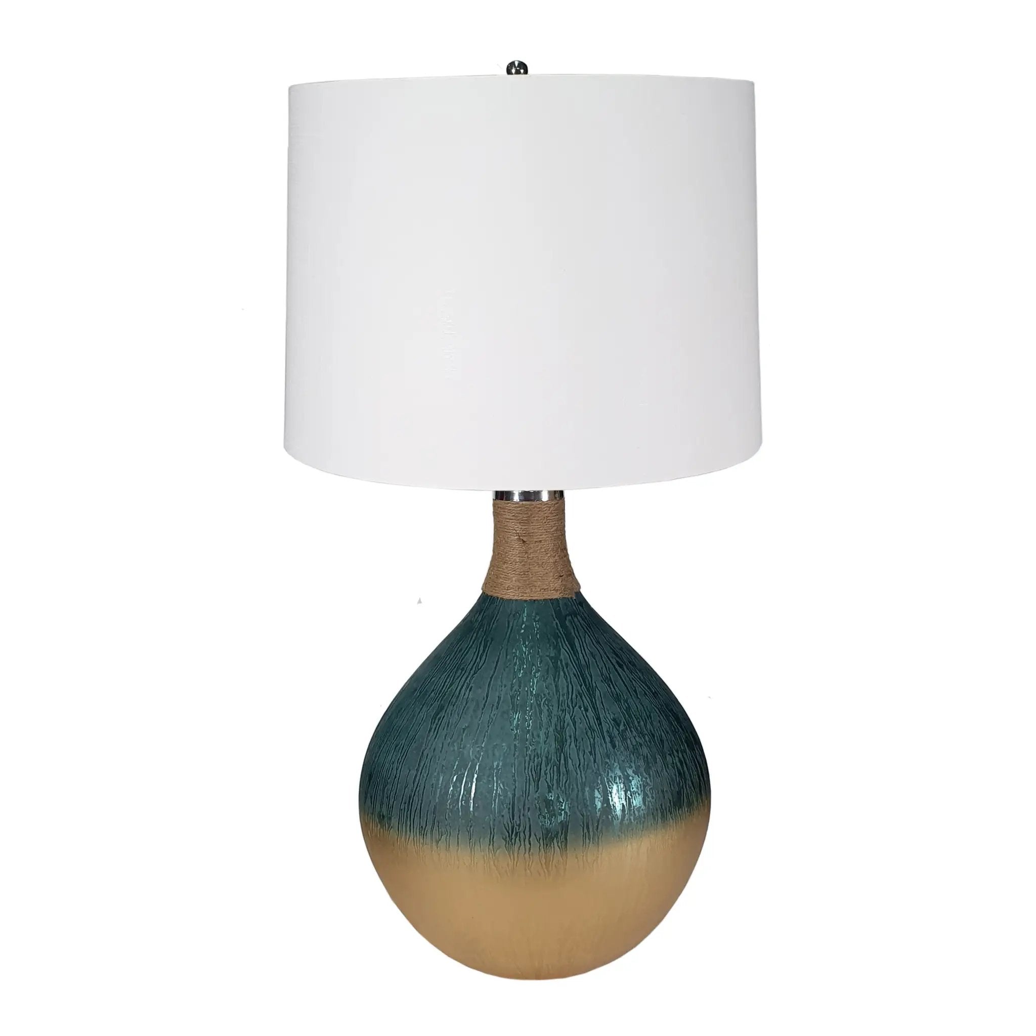 D16x28.5' Glass Table Lamp by HouseOfZazla